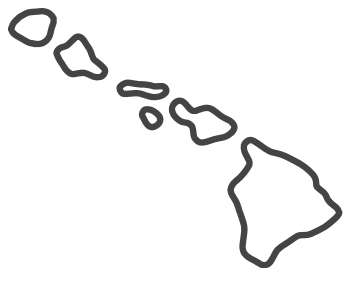Free Hawaii outline with HOME on border, cricut or Silhouette design, vector image, pattern, map shape 
cutting file.