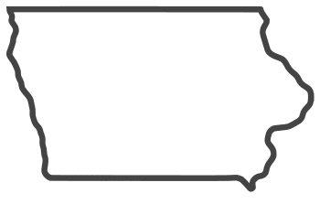 Free Iowa outline with HOME on border, cricut or Silhouette design, vector image, pattern, map shape 
cutting file.