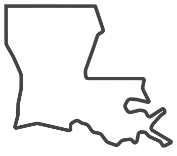 Free Louisiana outline with HOME on border, cricut or Silhouette design, vector image, pattern, map shape 
cutting file.