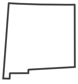 Free New Mexico outline with HOME on border, cricut or Silhouette design, vector image, pattern, map shape 
cutting file.