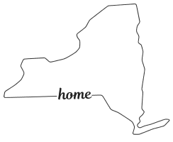 New York outline with HOME on border, free, printable, cricut or Silhouette design, vector image, pattern, map shape, cutting file.