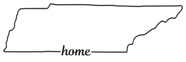 Tennessee outline with HOME on border, free, printable, cricut or Silhouette design, vector image, pattern, map shape, cutting file.