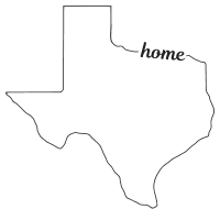 Free Texas outline with HOME on border, cricut or Silhouette design, vector image, pattern, map shape, cutting file