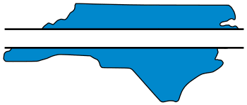 North Carolina – Map Outline, Printable State, Shape, Stencil