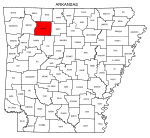 Map of Arkansas highlighting Newton county, pattern, stencil, template, svg.