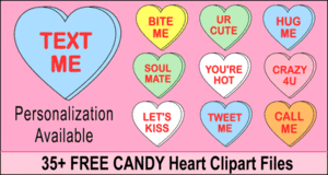 Candy Heart Sayings