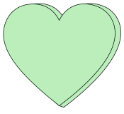 Free Add Your Own Text Valentine’s Day candy heart saying.  Use this conversation heart saying or message for a pattern, stencil, or clip art.
