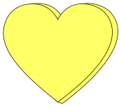 Free Add Your Own Text Valentine’s Day candy heart saying.  Use this conversation heart saying or message for a pattern, stencil, or clip art.