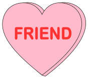 FRIEND, free, printable, Valentine’s Day, candy heart saying, message, pattern, stencil, template, vector, svg, print, download, clipart, design, svg.