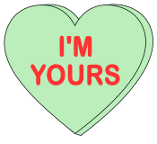 I AM YOURS, free, printable, Valentine’s Day, candy heart saying, message, pattern, stencil, template, vector, svg, print, download, clipart, design, svg.