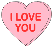 Candy Hearts SVG Valentine Lovers Conversation Hearts SVG Bundle
