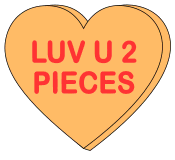 LUV U 2 PIECES, free, printable, Valentine’s Day, candy heart saying, message, pattern, stencil, template, vector, svg, print, download, clipart, design, svg.