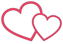 Free Free Double Heart Svg Free 431 SVG PNG EPS DXF File