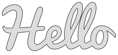 Free Hello template. word art pattern stencil template design print download coloring page vector svg scroll saw vinyl silhouette cricut cutting machines.