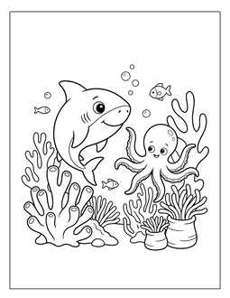 13. Shark coloring page. Shark coloring page, shark coloring sheets, color, coloring page, shark, printable, free, book, pictures to color, easy, children, adult, print, download, pdf.