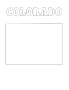 Colorado coloring page, Colorado coloring sheet, free, printable, pattern, coloring pages, coloring sheet, outline, color, book, pictures to color, children, kids, adult, print, download, pdf.
