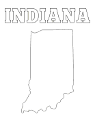 Indiana coloring page, Indiana coloring sheet, free, printable, pattern, coloring pages, coloring sheet, outline, color, book, pictures to color, children, kids, adult, print, download, pdf.