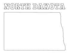 North Dakota coloring page, North Dakota coloring sheet, free, printable, pattern, coloring pages, coloring sheet, outline, color, book, pictures to color, children, kids, adult, print, download, pdf.