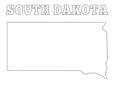 South Dakota coloring page, South Dakota coloring sheet, free, printable, pattern, coloring pages, coloring sheet, outline, color, book, pictures to color, children, kids, adult, print, download, pdf.