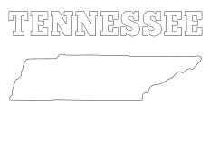 Tennessee coloring page, Tennessee coloring sheet, free, printable, pattern, coloring pages, coloring sheet, outline, color, book, pictures to color, children, kids, adult, print, download, pdf.