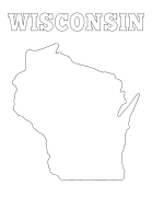 Wisconsin coloring page, Wisconsin coloring sheet, free, printable, pattern, coloring pages, coloring sheet, outline, color, book, pictures to color, children, kids, adult, print, download, pdf.