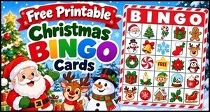 Christmas Bingo Cards