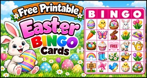 Easter Bingo Cards