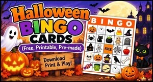 Halloween Bingo Cards