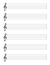 Free Sheet Music Paper Downloads - Pittsburgh Music Lessons