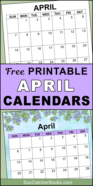April 2026 printable calendar, free, DIY, monthly, blank, template, printable, PDF, PNG, print, download.