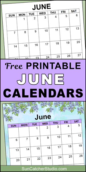 June 2026 printable calendar, free, DIY, monthly, blank, template, printable, PDF, PNG, print, download.