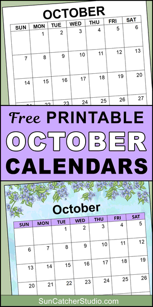 October 2025 printable calendar, free, DIY, monthly, blank, template, printable, PDF, PNG, print, download.