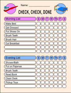 Chore Charts (Printable, Editable Daily & Weekly Templates) – DIY ...