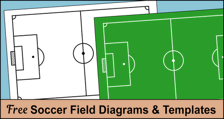 Printable Soccer Field Diagrams & Templates