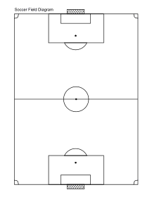 5. Free printable soccer field diagram. Portrait. Printable, soccer field diagram, soccer, field, pitch, diagram, layout, template, free, pdf, blank, court, athletic, sports, youth, high school, coaching, print, download.