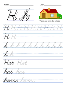 Cursive handwriting worksheet pdf. Letter H Cursive handwiting worksheets, traceable, alphabet, letter, free, printable, pdf, upper case, lower case, penmanship skills, a-z, practice, worksheet, sheets, writing, handwriting, paper, lined, blank, template, notepaper, png, print, download.