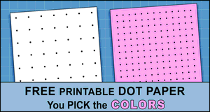 Free Printable Dot Paper