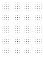 Free printable dot paper, dotted grid paper, graph paper, 3 dots per inch:(3 dots / 25mm), dotted sheets, notebook, clipart, downloadable.
