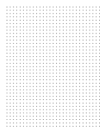 Free printable dot paper, dotted grid paper, graph paper, 4 dots per inch:(4 dots / 25mm), dotted sheets, notebook, clipart, downloadable.