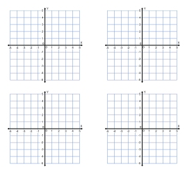 Math graph paper. (4) 10x10 4 quadrants. printable grid paper, graph paper, x and y axis, templates, coordinate plane, pdf, 4 quadrants, math, print, download, online.