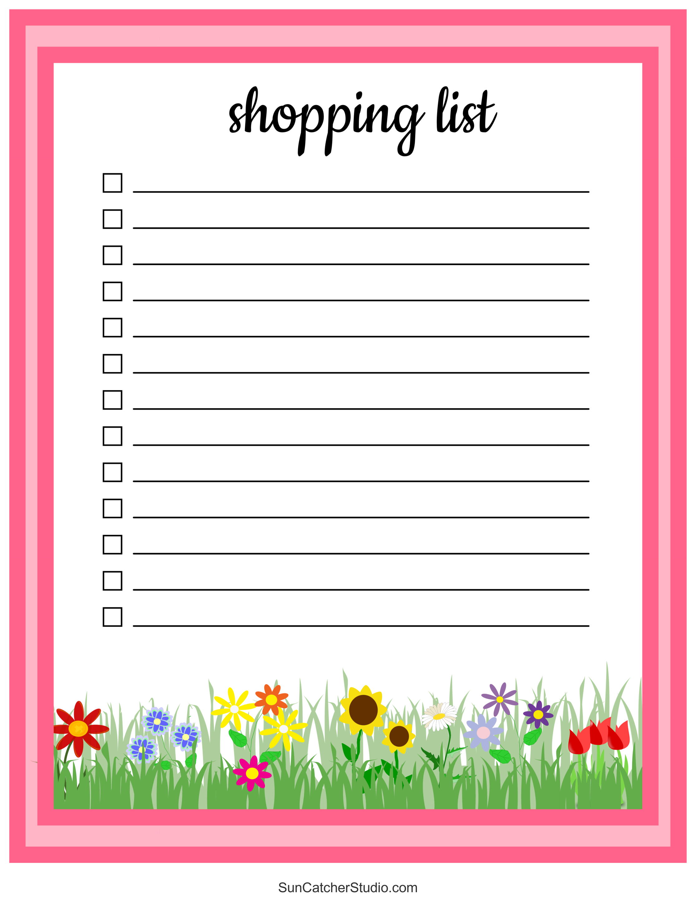 Free Printable Shopping List Prntbl concejomunicipaldechinu gov co Free Printable Shopping List Prntbl concejomunicipaldechinu gov co