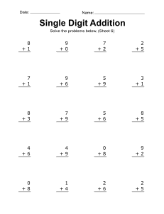 Addition worksheet, addition problems, 6. Easy addition worksheet. (20 problems) free, printable, math drills, kindergarten, 1st grade, easy, simple, print, download.