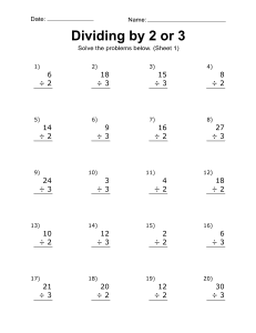 division worksheets for grade 2 with pictures pdf