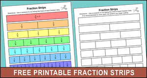 Fraction Strips