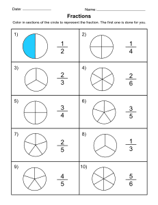 2. Free Printable Fractions Worksheet. Free, printable, fractions worksheet, fractions, worksheet, comparing, identifying, practice, writing, pdf, sheets, paper, print, download, Grade 1, Grade 2.