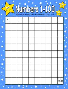 4. Hundreds number chart. (Blank). free, printable, hundreds chart, 100 chart, number chart 1 to 100, counting, kindergarten, 1st grade, math, addition, multiplication, download, online, pdf, sheet.