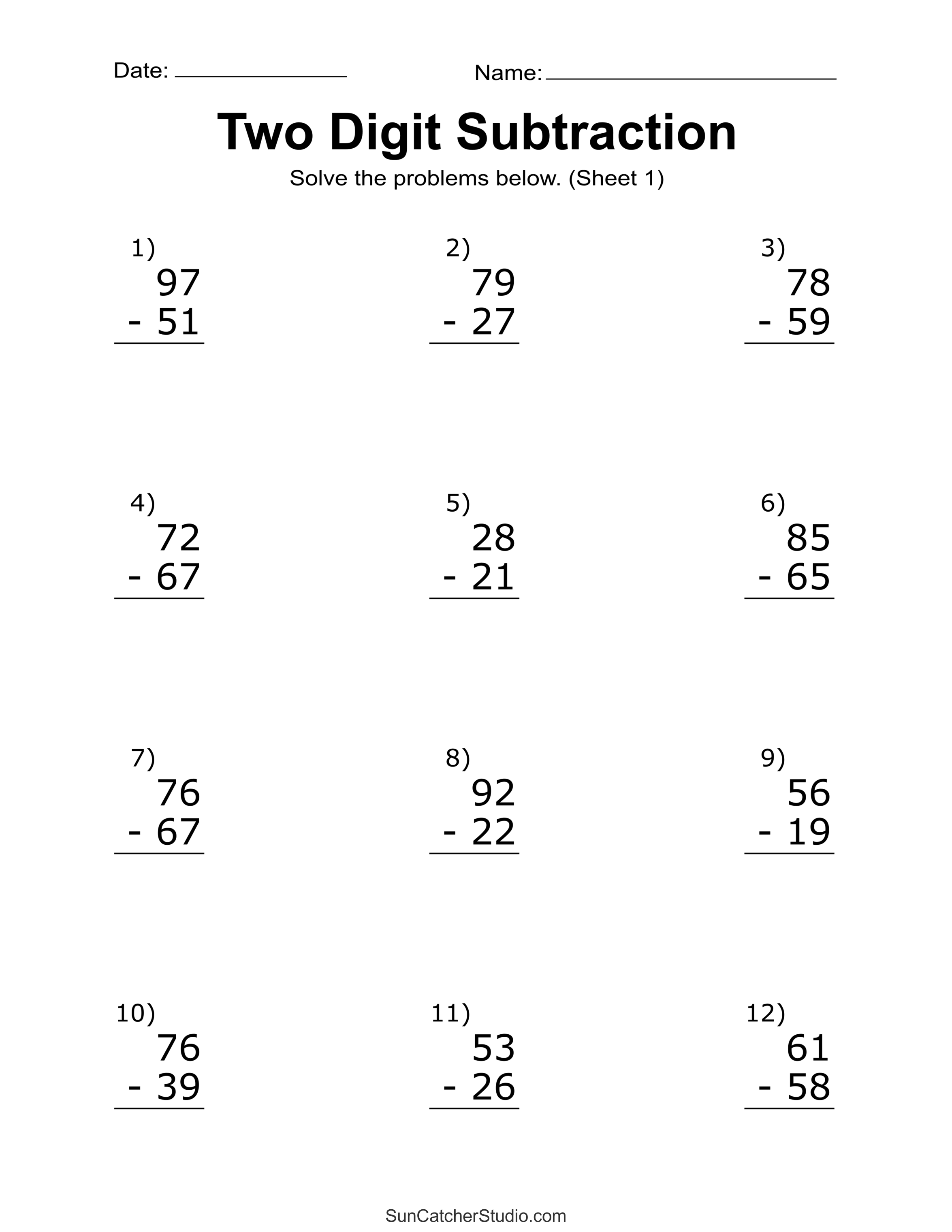 two-digit-subtraction-worksheets-printable-math-drills-diy-projects