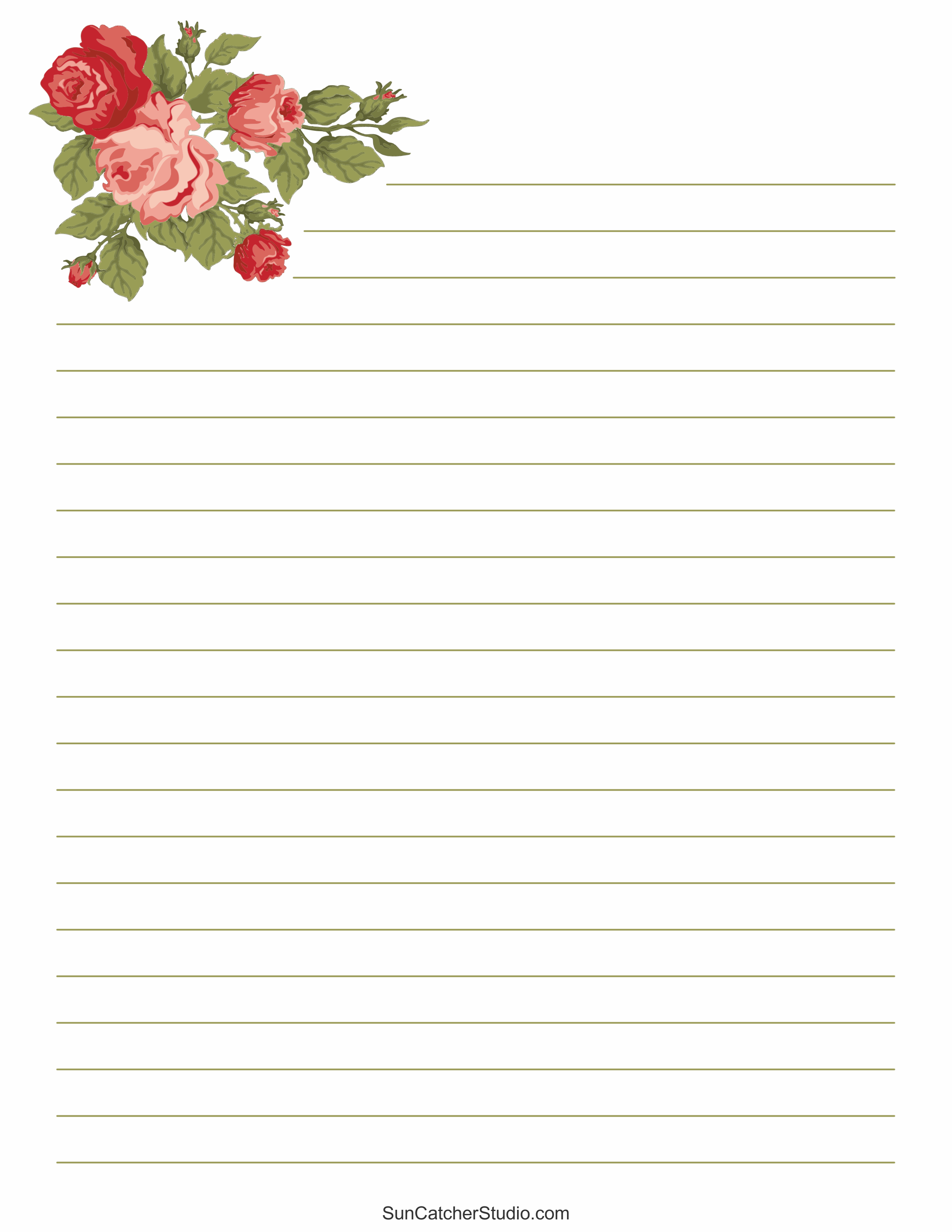 Free Printable Stationery And Lined Letter Writing Paper Free Free Printable Stationery And Lined Letter Writing Paper Free