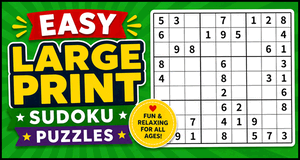 Easy Large Print Sudoku Puzzles