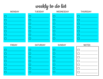To Do List Template (PDF):Landscape Orientation, free printable to do list, template, pdf, daily, weekly, task list, planner, things to do, cute, organized, print, download, online, simple, todo, for work, for school.
